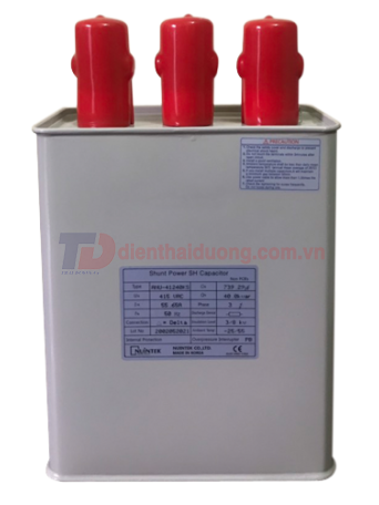 Tụ bù dầu NUINTEK 3P 40KVAr 415V ( ANU-41240KS )