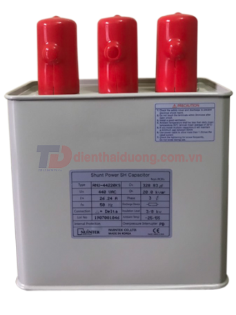 Tụ bù dầu NUINTEK 3P 20KVAr 440V ( ANU-44220KS )