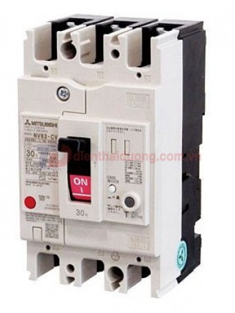 ELCB MITSUBISHI 3P 5A 7.5kA 30mA hoặc 1.2.500mA ( NV63-SV )