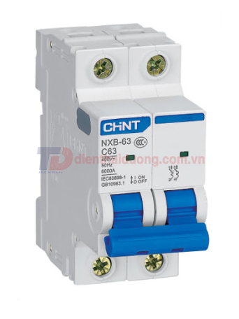 MCB CHINT 2P 32A 6kA ( NXB-63 )