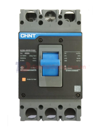 MCCB CHINT 3P 350A 50kA ( NXM-400S/3300 )