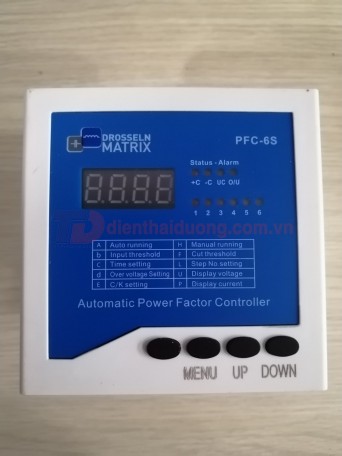 Bộ điều khiển tụ bù 04-06 Cấp DROSSELN MATRIX PFC-6S