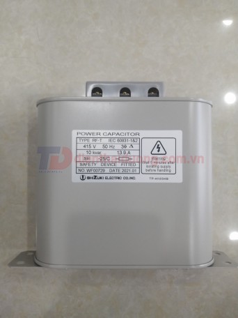 TỤ BÙ DẦU SHIZUKI 3P 10KVAr 415V ( RF-T41510 )