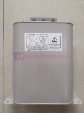 TỤ BÙ DẦU SHIZUKI 3P 15KVAr 415V ( RF-T41515 )