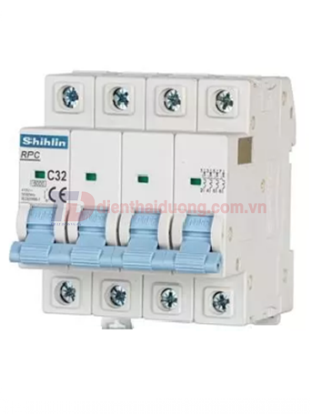 MCB SHIHLIN 4P 6A 10kA ( RPC-H )