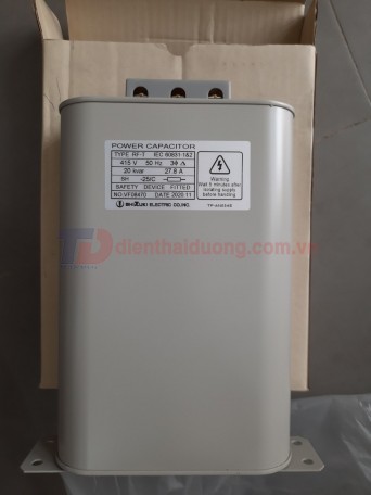 TỤ BÙ DẦU SHIZUKI 3P 20KVAr 415V ( RF-T41520 )