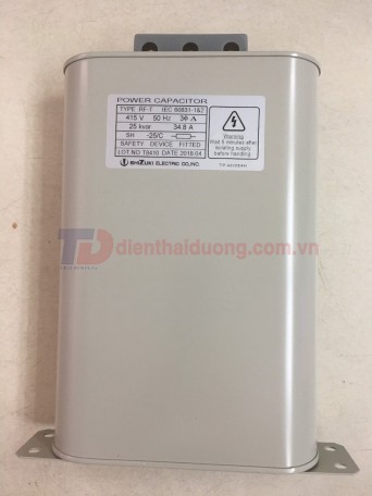 TỤ BÙ DẦU SHIZUKI 3P 25KVAr 415V ( RF-T41525 )