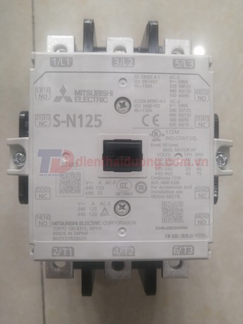 CONTACTOR MITSUBISHI 3P 120A ( S-N125 )
