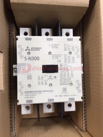 CONTACTOR MITSUBISHI 3P 300A ( S-N300 )