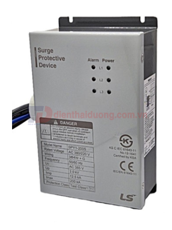 Chống sét lan truyền 4W+G 380/220V 200kA 2kV class I, II ( SPY1-200S )