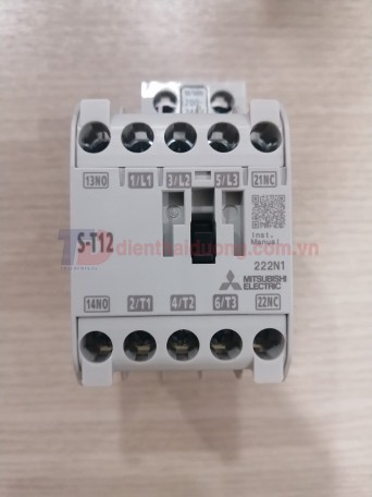 CONTACTOR MITSUBISHI 3P 12A ( S-T12 )