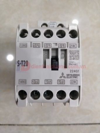 CONTACTOR MITSUBISHI 3P 18A ( S-T20 )