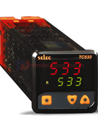 Bộ điều khiển nhiệt độ SELEC TC533AX, size: 48x48