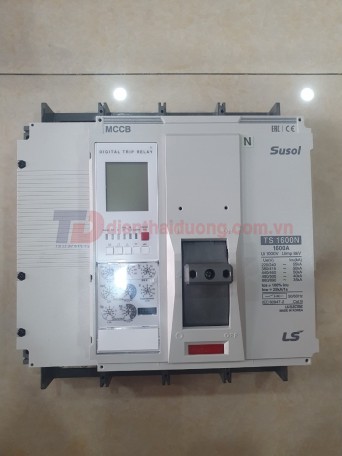 MCCB LS 4P 1600A 50kA chỉnh dòng điện tử 7 bước từ 0.4~1.0 x In ( TS1600N )