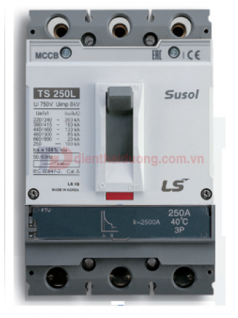 MCCB LS 3P 16A 50kA ( TD100N FTU100 )