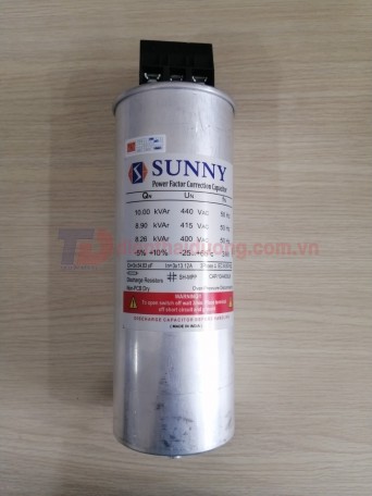 Tụ bù khô SUNNY 3P 10KVAr 440V ( CAP/10/440SUN )