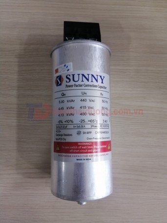 Tụ bù khô SUNNY 3P 5KVAr 440V ( CAP/05/440SUN )