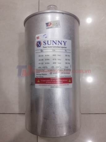 Tụ bù khô SUNNY 3P 50KVAr 440V ( CAP/50/440SUN )