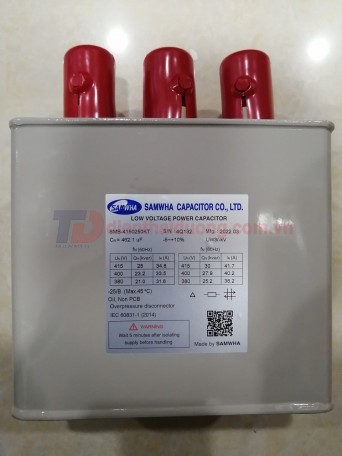 Tụ bù dầu SAMWHA 3P 25KVAr 415V ( SMB-4150250KT )