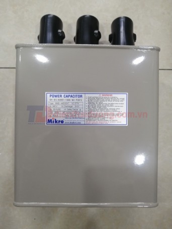 Tụ bù dầu MIKRO 3P 30KVAr 440V ( MMB-445030KT )