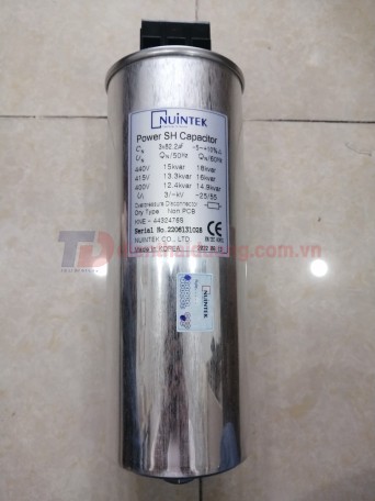 Tụ bù khô NUINTEK 3P 15KVAr 440V ( KNE-4432476S )