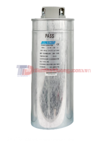 TỤ BÙ KHÔ SINO 3P 50KVAr 440V ( SGKJ-0.44-50-3 )