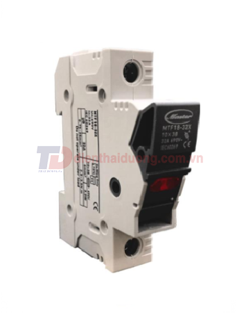 Vỏ cầu chì điều khiển MASTER có đèn báo MTF18-32X