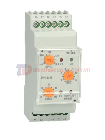 Rơ le bảo vệ điện áp SELEC VPRA2M