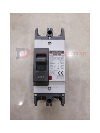 MCCB LS 2P 20A 25kA ( ABS32c )