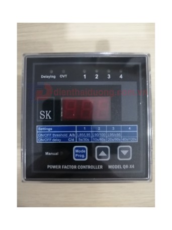 Bộ điều khiển tụ bù 04 cấp SK QR-X4 
