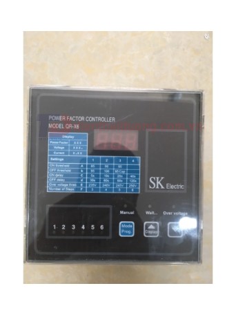 Bộ điều khiển tụ bù 06 cấp SK QR-X6 