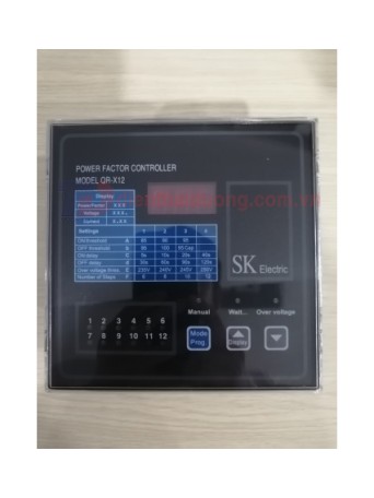 Bộ điều khiển tụ bù 12 cấp SK QR-X12 