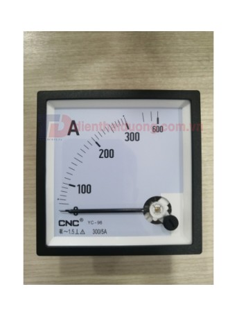 Đồng hồ Ampe 300/5A, size: 96x96 ( YC-96 )