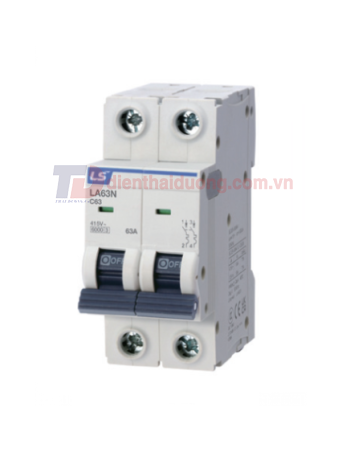 MCB LS 2P 6A 6kA ( LA63N )