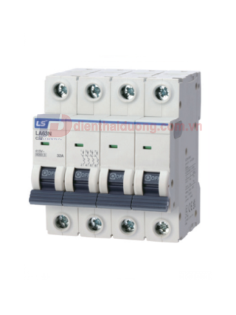 MCB LS 4P 6A 6kA ( LA63N )