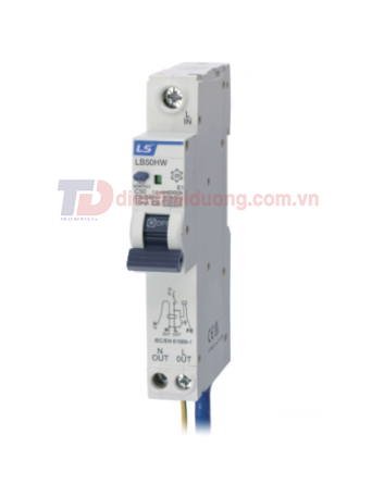 RCBO LS 1P+N 6A 10KA 30mA  ( LB50HW )