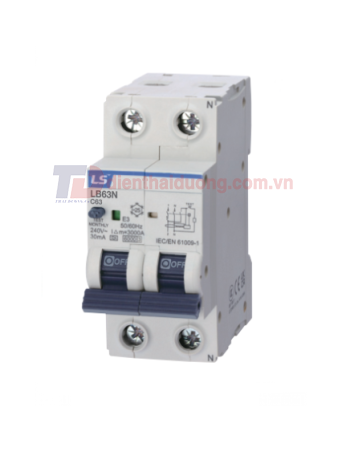 RCBO LS 1P+N 6A 6KA 30mA  ( LB63N )
