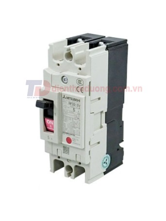 MCCB MITSUBISHI 2P 4A 7.5kA ( NF32-SV )