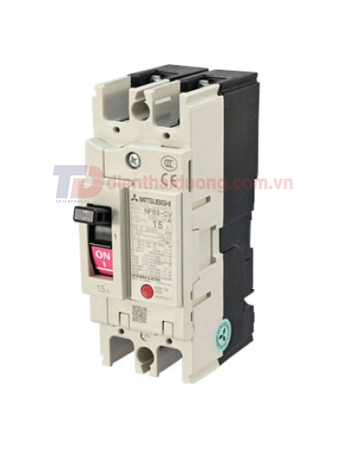 MCCB MITSUBISHI 2P 4A 7.5kA ( NF63-CV )