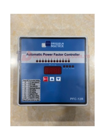 Bộ điều khiển tụ bù 12 Cấp DROSSELN MATRIX PFC-12R