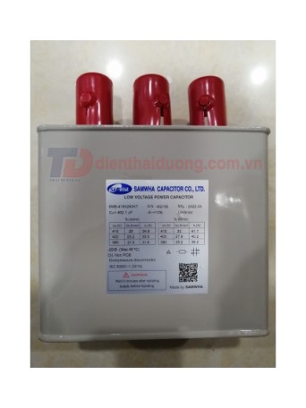 Tụ bù dầu SAMWHA 3P 25KVAr 415V ( SMB-4150250KT )