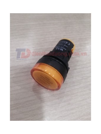 Đèn báo led CNC Ø22 màu vàng 220VAC ( AD22-22DS )