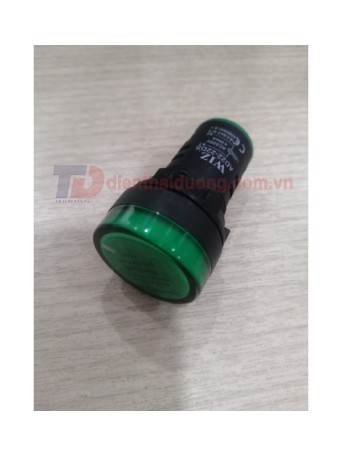 Đèn báo led CNC Ø22 màu xanh lá 220VAC ( AD22-22DS )