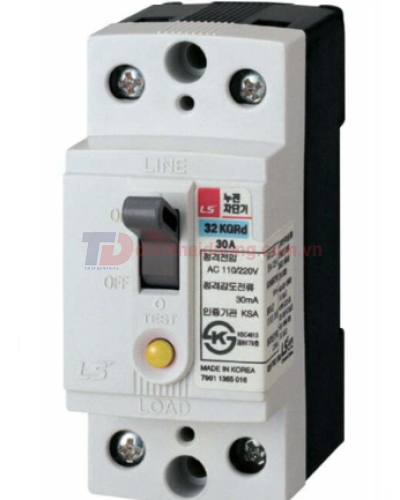 ELCB LS 2P 15A 2.5kA 30mA ( 32KGRd )