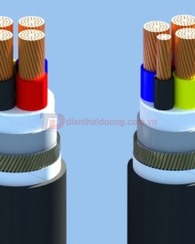 Cáp Điện Hạ Thế CVV/AWA - 0.6/1kV _ Cadivi