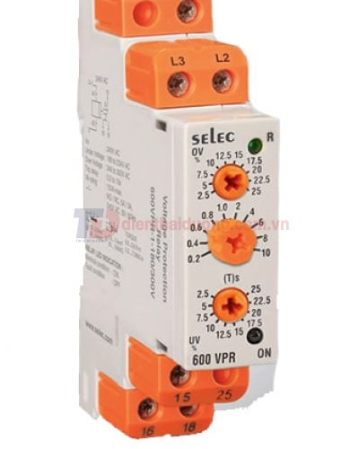 Rơ le bảo vệ điện áp SELEC 600VPR- 310 / 520 ( 3 pha )