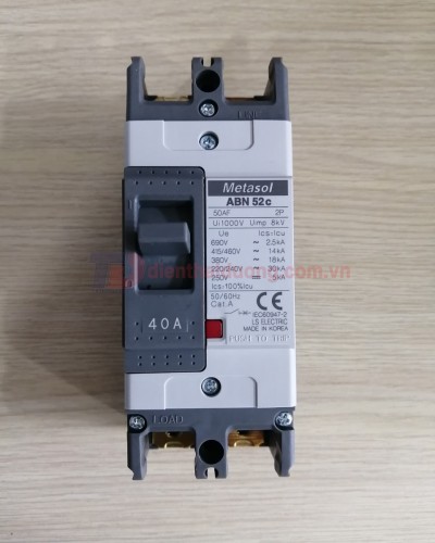 MCCB LS 2P 40A 30kA ( ABN52c )
