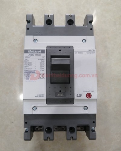 MCCB LS 3P 250A 65kA ( ABS403c )