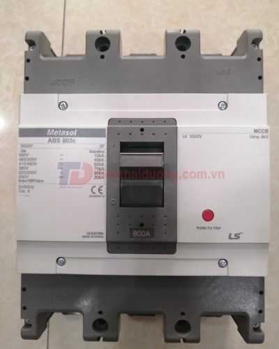 MCCB LS 3P 800A 75kA ( ABS803c )