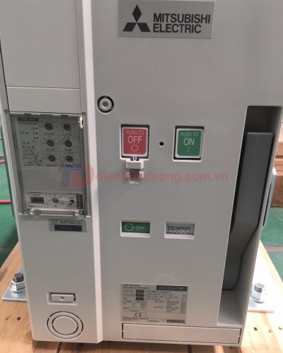 ACB MITSUBISHI 3P 1600A 65kA loại cố định ( AE1600-SW )
